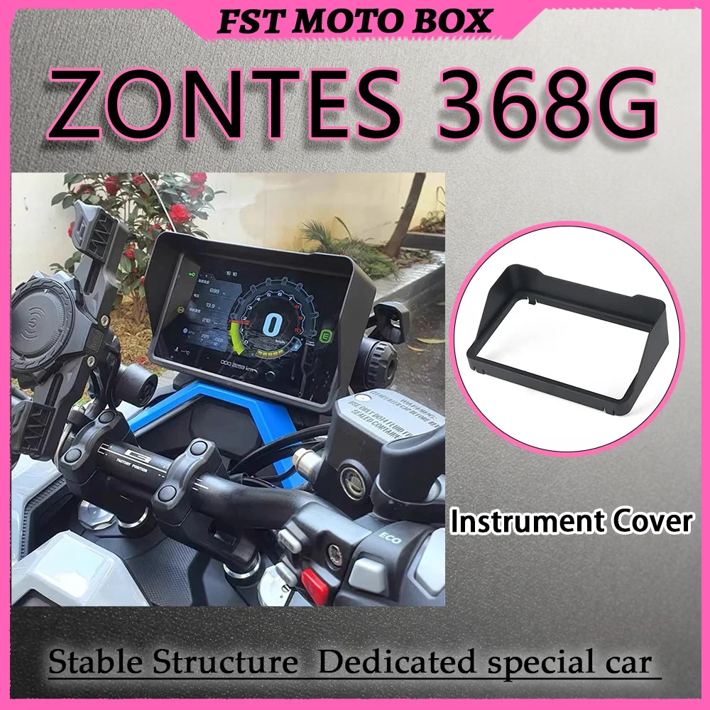 FOR ZONTES 368G Instrument Sunshade Dust Cover for Bikes Guides Airflow to Block Direct Sunlight And Eliminate Strong Light