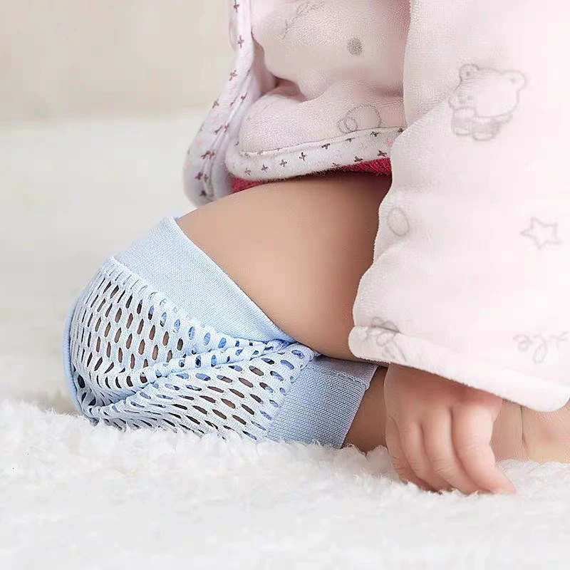 Kinder Mädchen Junge Krabbeln Ellenbogen Kleinkinder Baby Knie Pads Sicherheit Mesh Kneepad Schutz Bein Wärmer Kissen Legging Kleinkinder Kinder