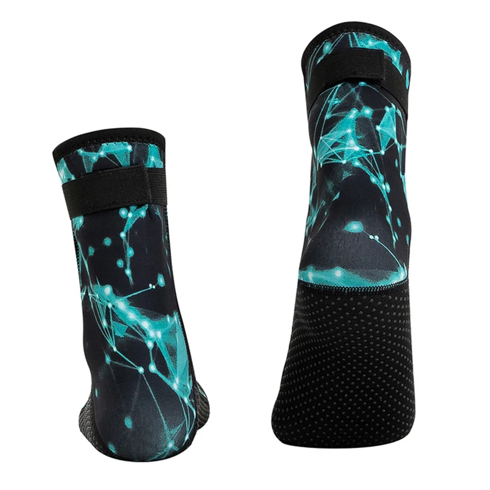 Swimming Snorkeling Socks Unisex Winter Warm Diving Surfing Boots Neoprene Anti Slip Wearable Portable Lightweight for Men Women