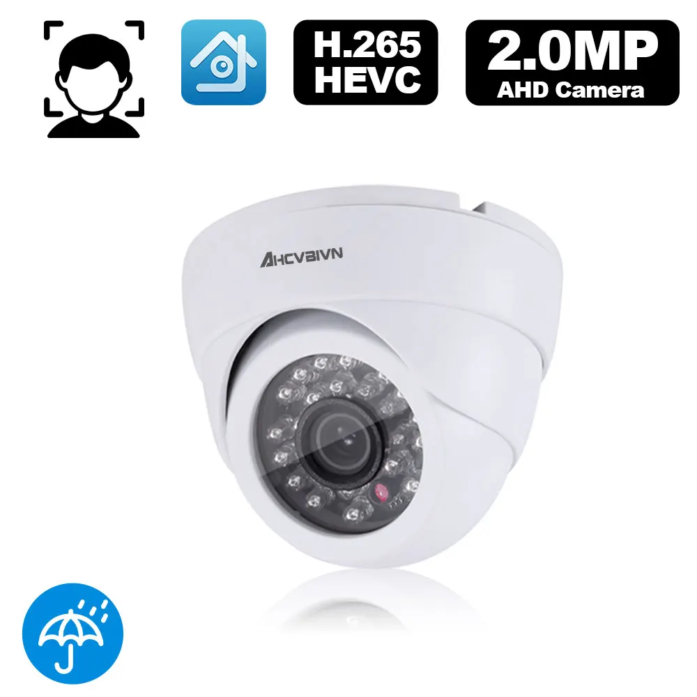 

AHCVBIVN AHD Camera1080P Analog Surveillance High Definition Infrared Night Vision CCTV Security Home Outdoor Bullet 2mp Cam Hd