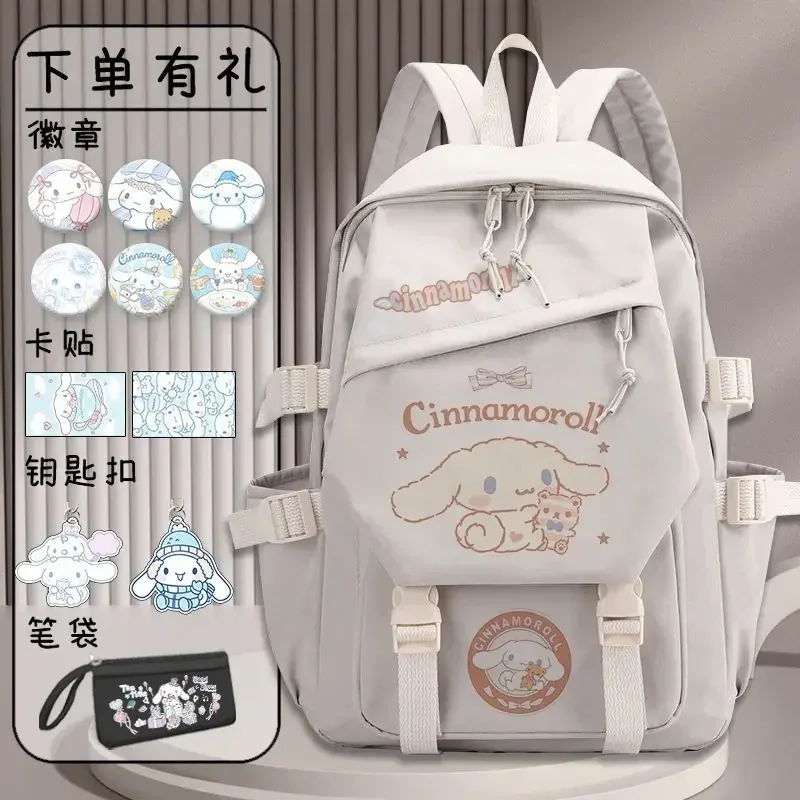 Sanrio Cinnamoroll Babycinnamoroll Schoolbag Good-looking Student Super Lightweight Cute Large Capacity Backpack Girls