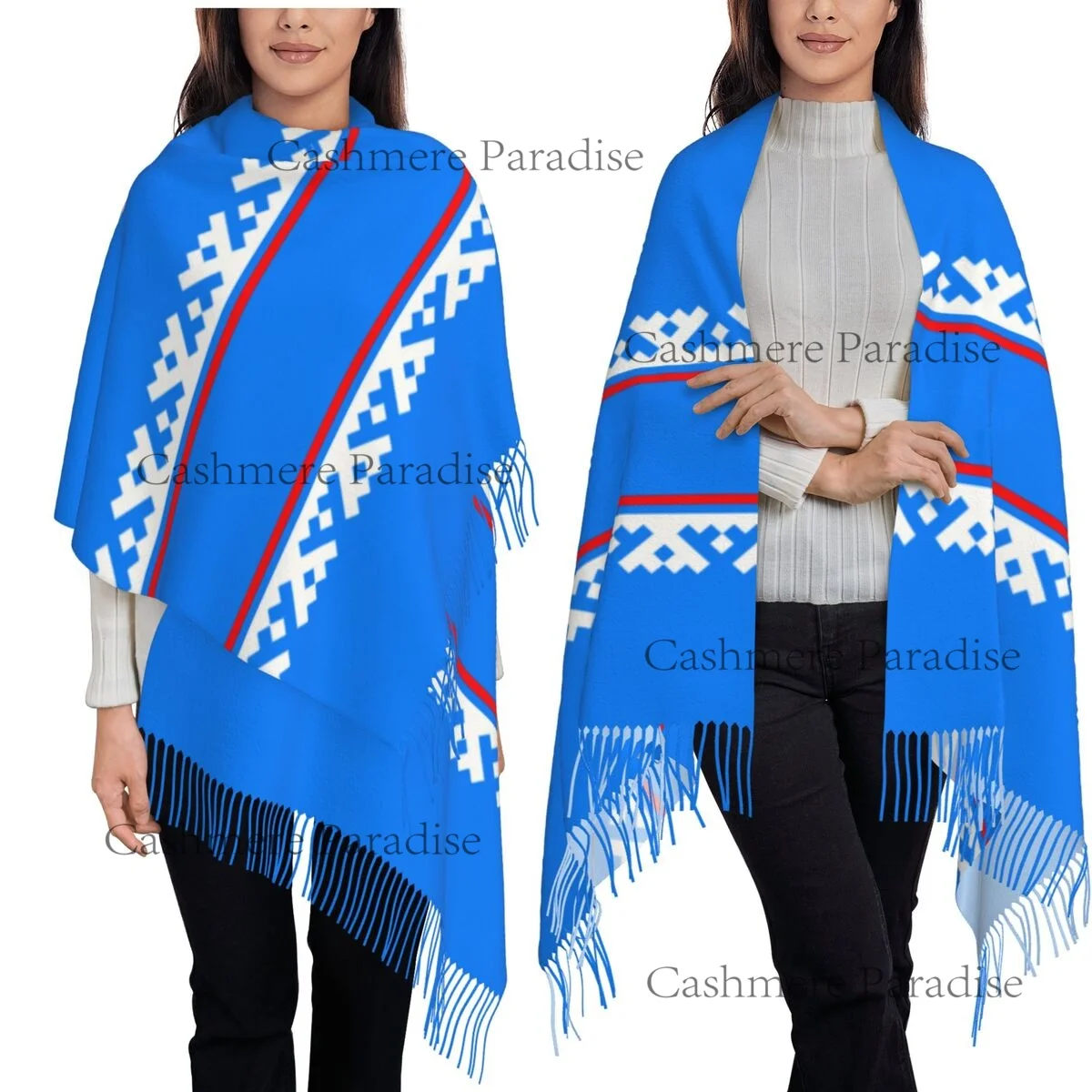 ヤマロ・ネンエッツ-a0-フラッグ-レディース-暖かい冬用インフィニティスカーフ-スカーフ-秋と冬