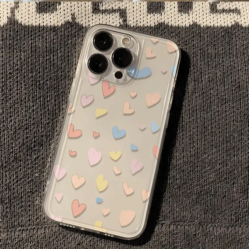 Love Heart Phone Case for OPPO Reno 7 4G 12 11 10 Pro Plus 11F 12F 5 6 Lite A78 A79 A98 A38 A18 A58 A60 A57 A77 A16 A17 A3 Pro