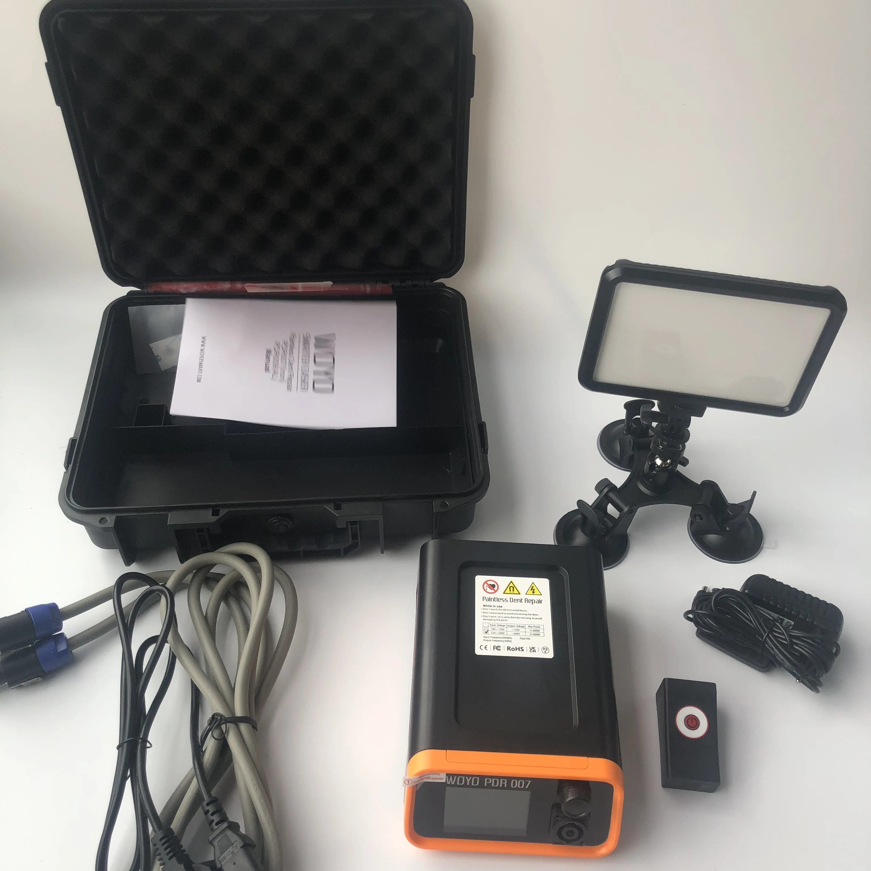 

Комплект для ремонта вмятин автомобиля PDR007 с PDR010, инструмент для удаления вмятин, инструменты для ремонта листового металла для работы на кузове автомобиля