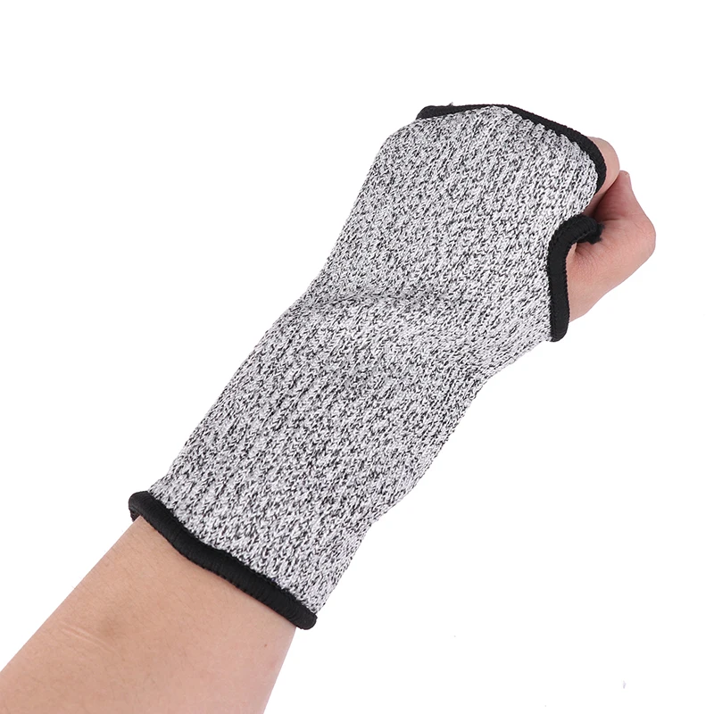 1PC Level 5 HPPE Cut Resistant Anti-Puncture Work Protection Arm Cover Arm Sleeve Car Maintenance Protective Work Gloves 10-45CM