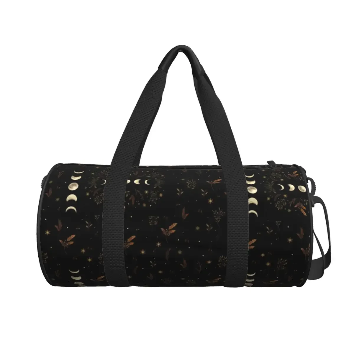 Travel Bag Moonlit Garden Gym Bag Cescent Moon Portable Sports Bags Large Training Handbag Cute Fitness Bag For Male Female