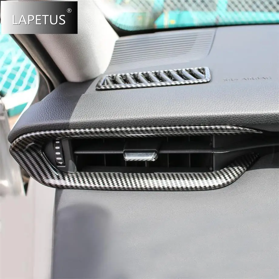 

ABS Carbon Fiber Reading Lights / Gear Head Lift Button Frame Cover Trim For Toyota Venza / Harrier 2021 - 2024 Car Accessories