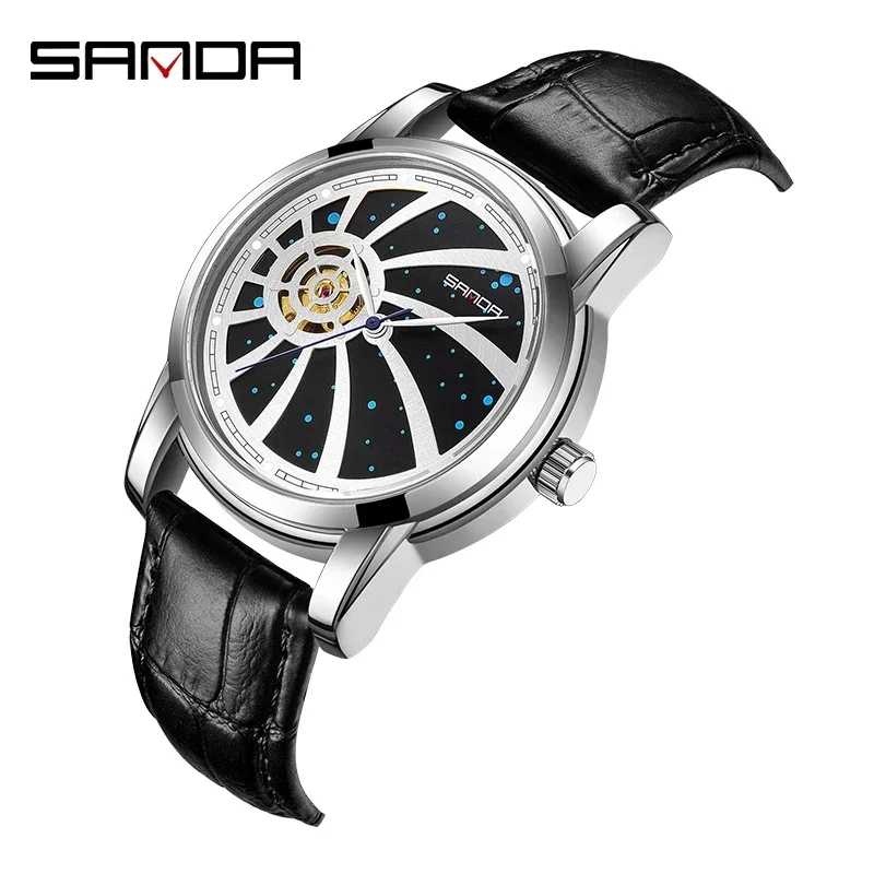 

SANDA New Trend Mens Watches Fashion Luminous Waterproof Automatic Mechanical Watch Luxury Personality Relogio Masculino 7004