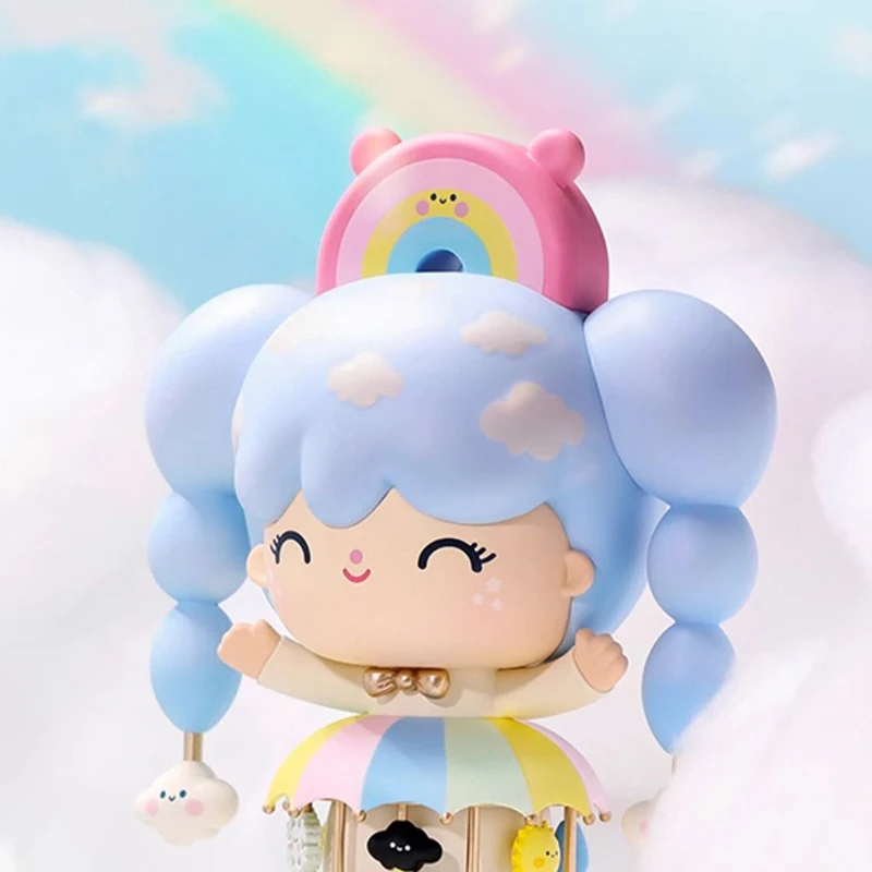 Pop Mart Whisper Doll Sky Dreamer Toys Doll Cute Anime Figure Desktop Ornaments Collection Gift