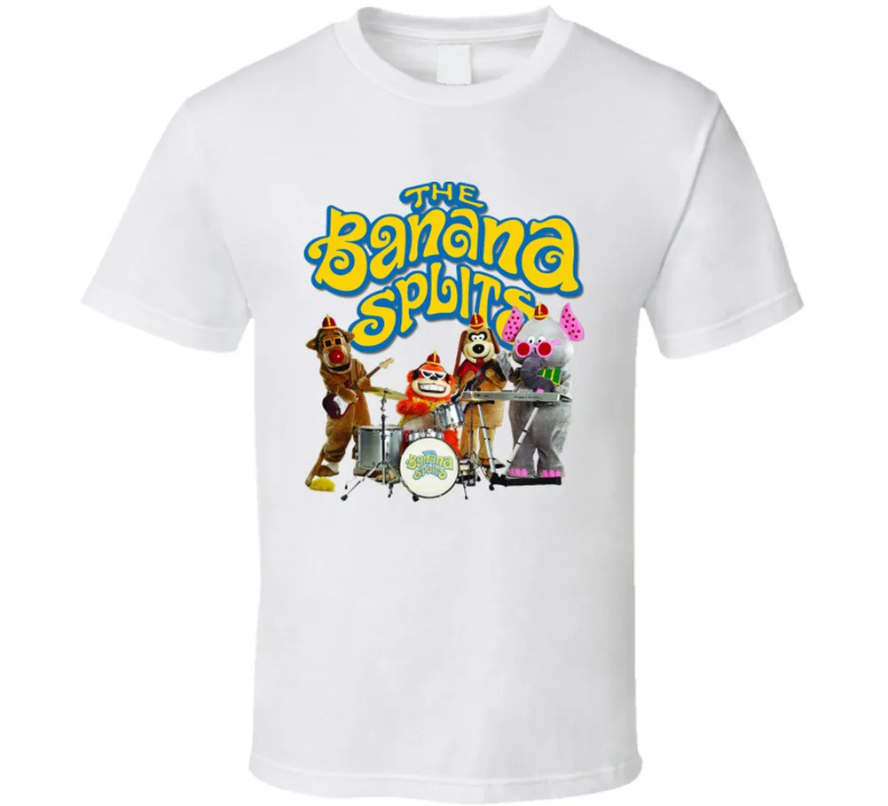 تي شيرت The Banana Splits Adventure Hour مجموعة الموسيقى الخيالية