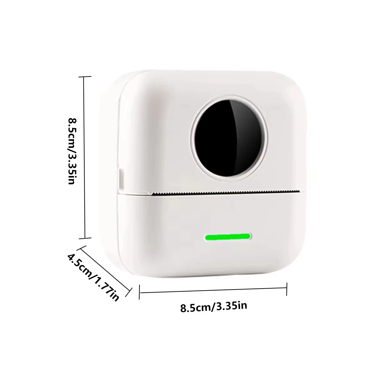 X5 Mini HD Portable Label Thermal Printer Endurance Bluetooth Printer for Student Error Title Note Wrong Pocket Inkless Printing