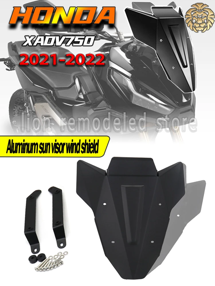 

Регулируемое лобовое стекло для HONDA XADV750 X ADV750 2021 2022, алюминиевые изделия, внешние аксессуары