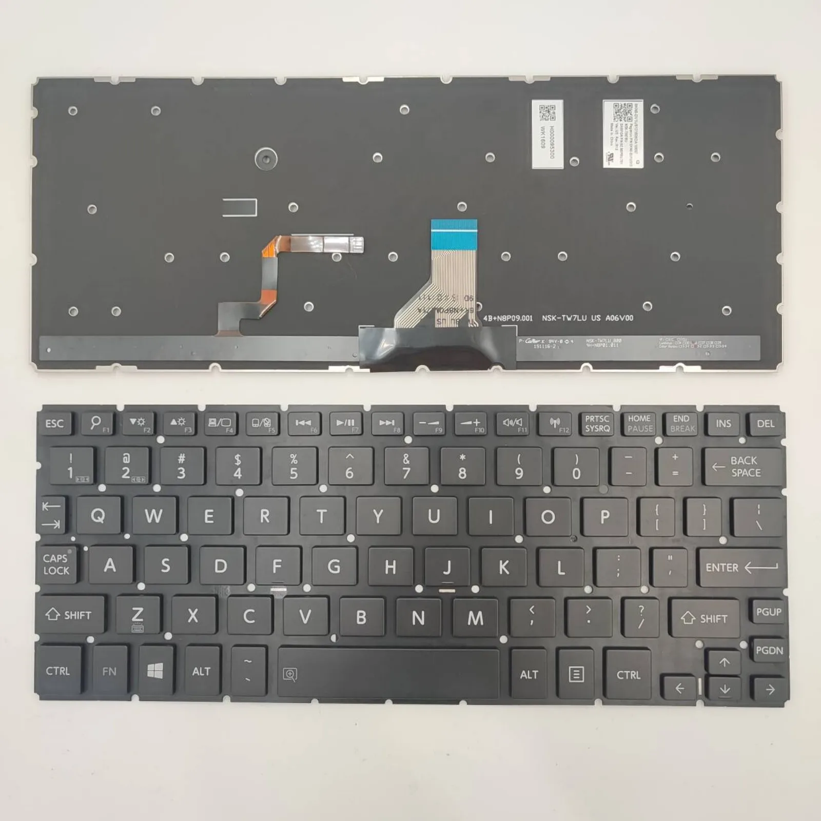 

Laptop keyboard US Layout for Toshiba L15W P25W-C P25W-C2300-4K P25W-C2302