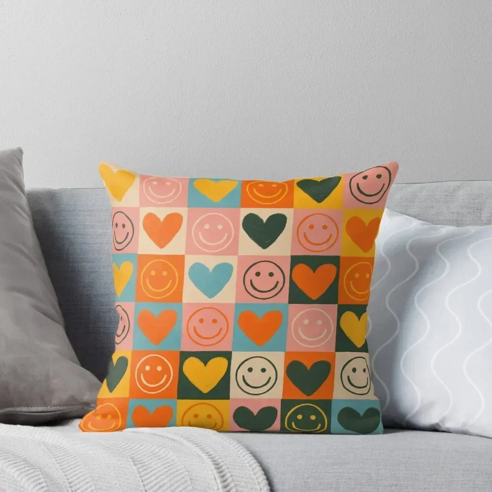 

Happy love Throw Pillow Bed pillowcases Christmas Pillow Covers ornamental pillows for living room Sofa Pillow Cover