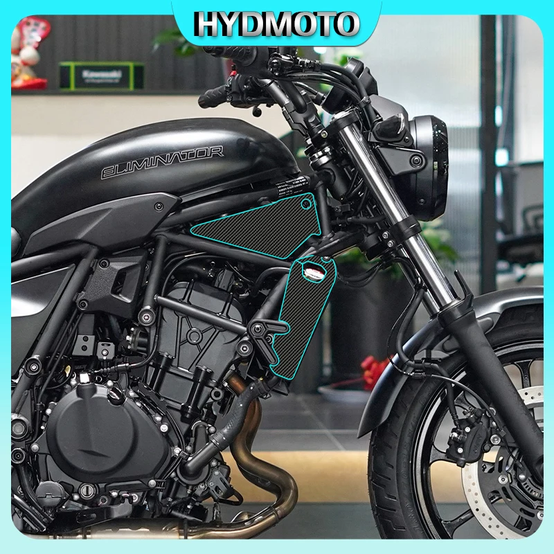 For Kawasaki Eliminator 500 stickers 6D carbon fiber protective stickers waterproof body motorcycle car accessories modification