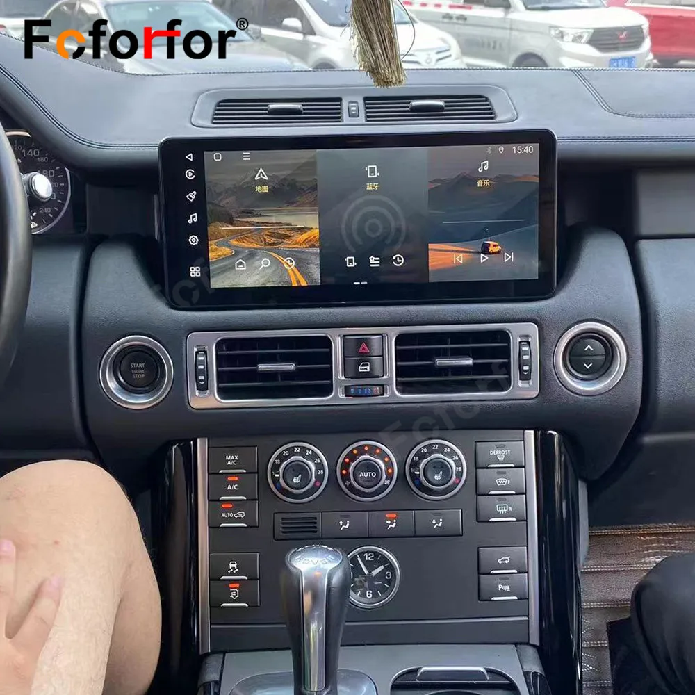 12.3\'\'Android 11 Radio For Land Rover Range Rover V8 L322 2002 2003-2012 Car GPS Navigation Head Unit Player Auto Stereo Carplay