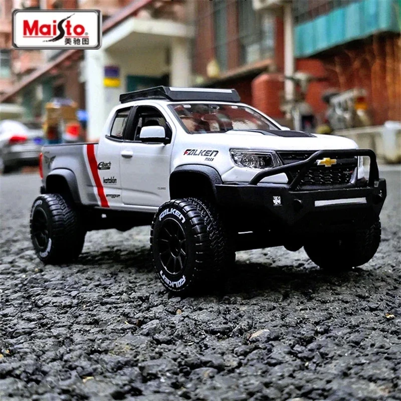 Maisto 1:27 2017 Colorado ZR2 Alloy Car Model Diecast Metal Toy Off-Road Vehicles Car Model Simulation Collection Kids Toys Gift