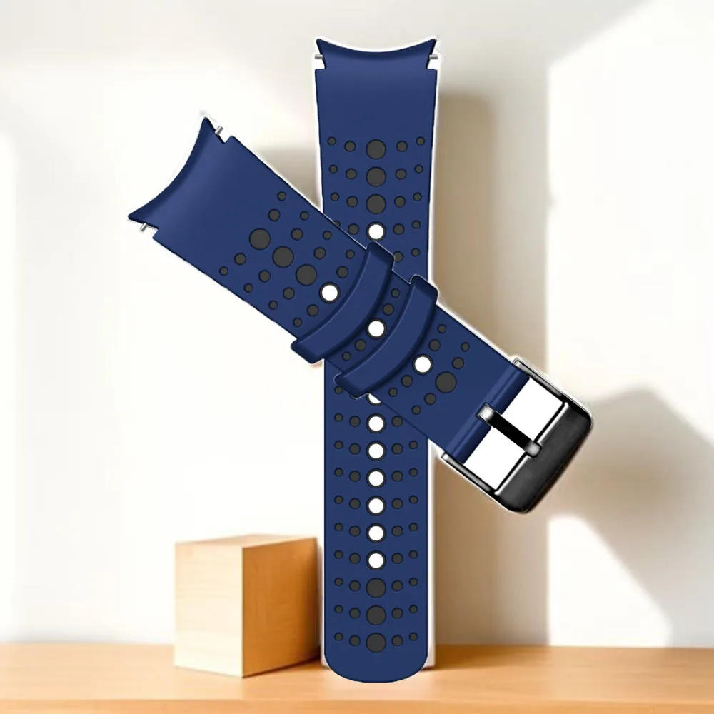 لسامسونج غالاكسي ساعة 7 44 مللي متر 40 مللي متر العصابات غالاكسي ساعة 6 5 برو 6 الكلاسيكية 43 مللي متر 47 مللي متر 4 42/46 مللي متر منحني نهاية سيليكون سوار