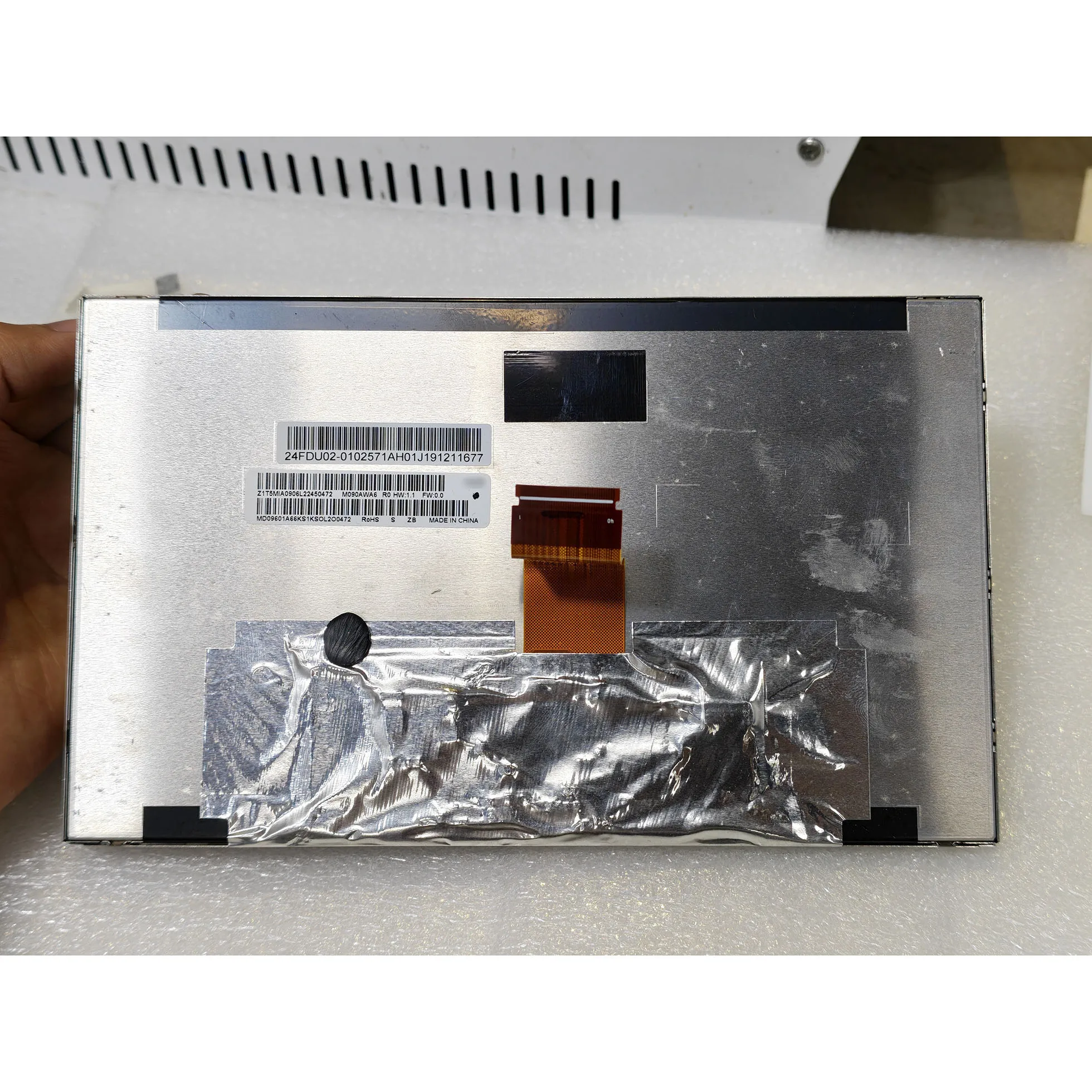 M090AWA6 R0 9 inch IPS LCD Screen 1280×720 High Brightness Panel For Industrial HMI & Car Navigation Display