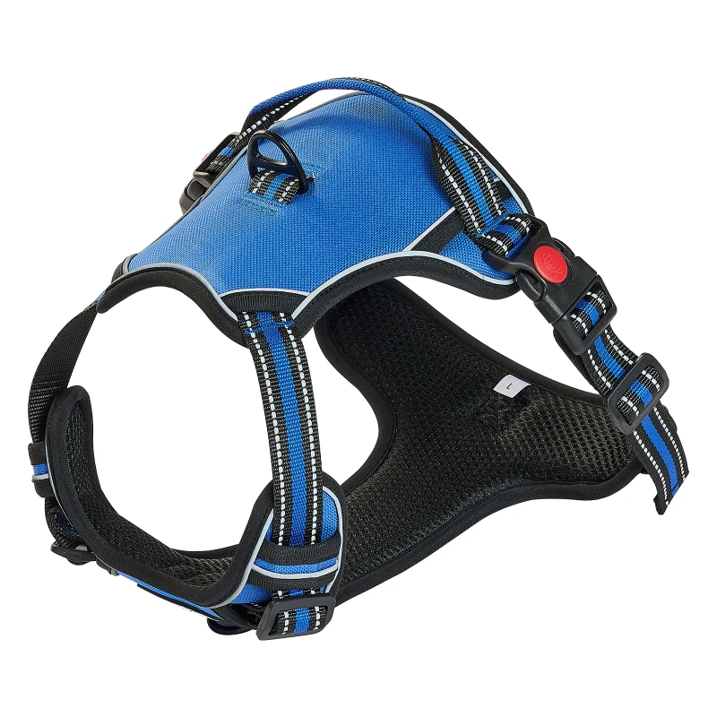 

Dog Harness for Large Dogs No Pull Adjustable Dog Vest Pet Harness with Leash