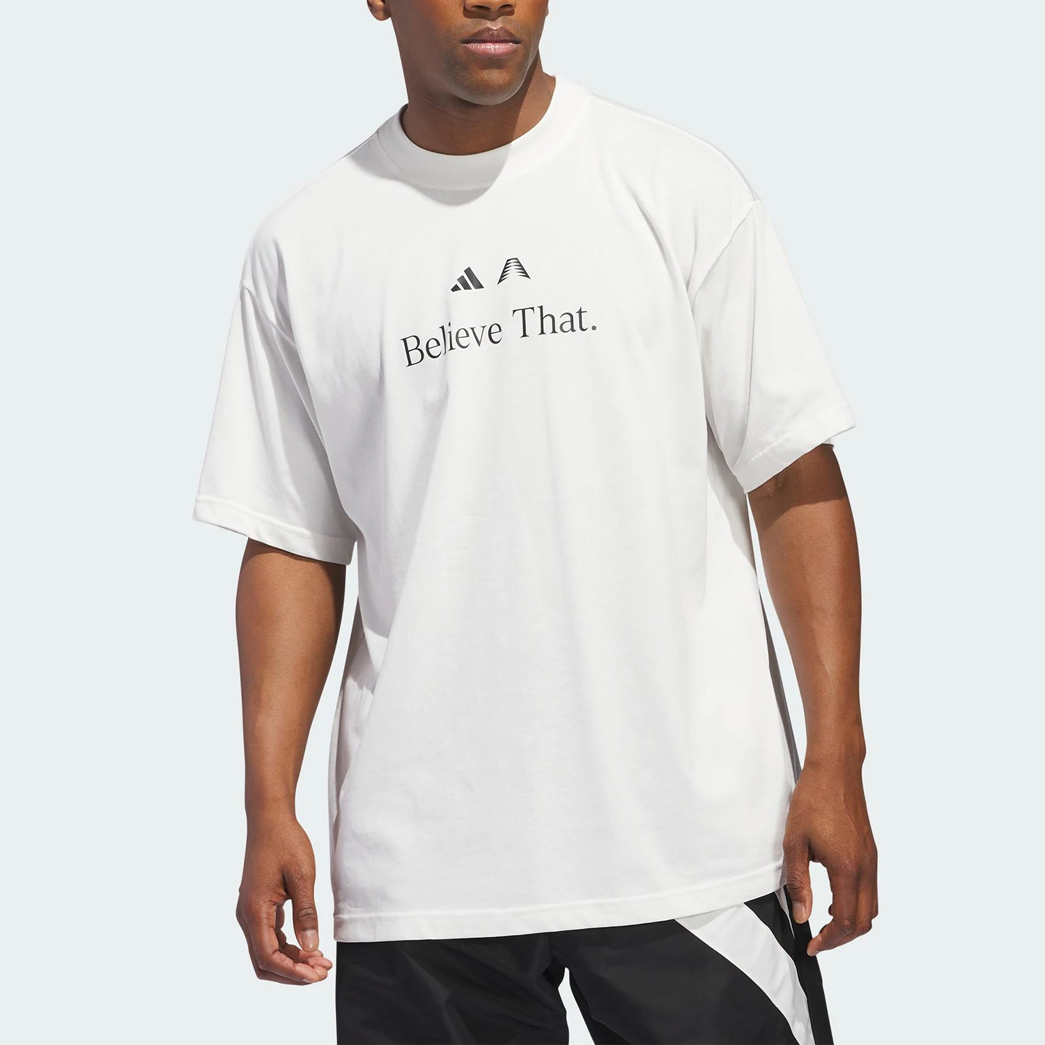 

Adidas genuine 2025 Summer Men's Outdoor Durable T-shirt JM7948