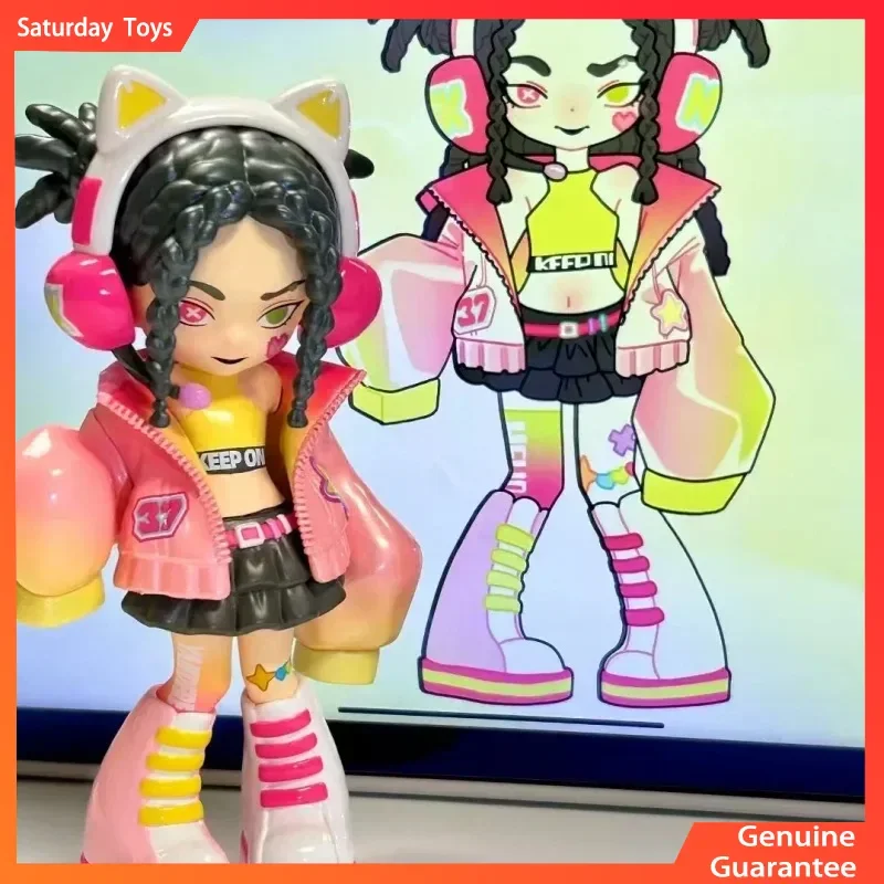 

Genuine Yandere Girl Parasitic Id Series Multiple Personality Model Beautiful Girl Blind Box Trendy Toy Figure New Gift Figure