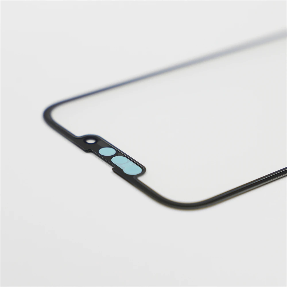 New 5pcs LCD Screen Front Outer Glass+OCA Film External Glasses Lens Panel Parts Replacement For iPhone 16 15 14 Pro Max Repair