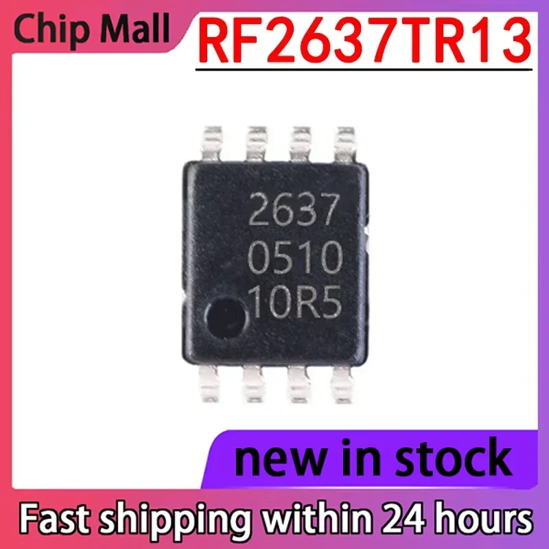 1PCS Imported RF2637TR13 Screen Printed 2637 MSOP8 High-frequency Tube RF Tube Chip