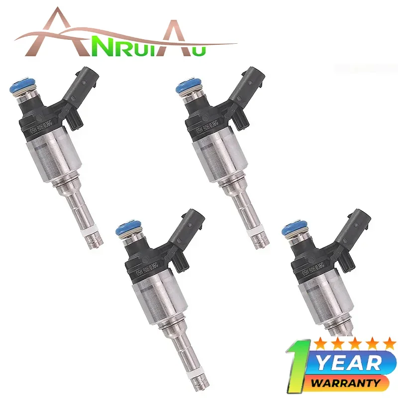 

1/4 шт. топливных форсунок для Volkswagen Passat CC GTI Beetle Tiguan Eos Jetta Passat Golf CCTA 2.0 2008-2018 06H906036G P S