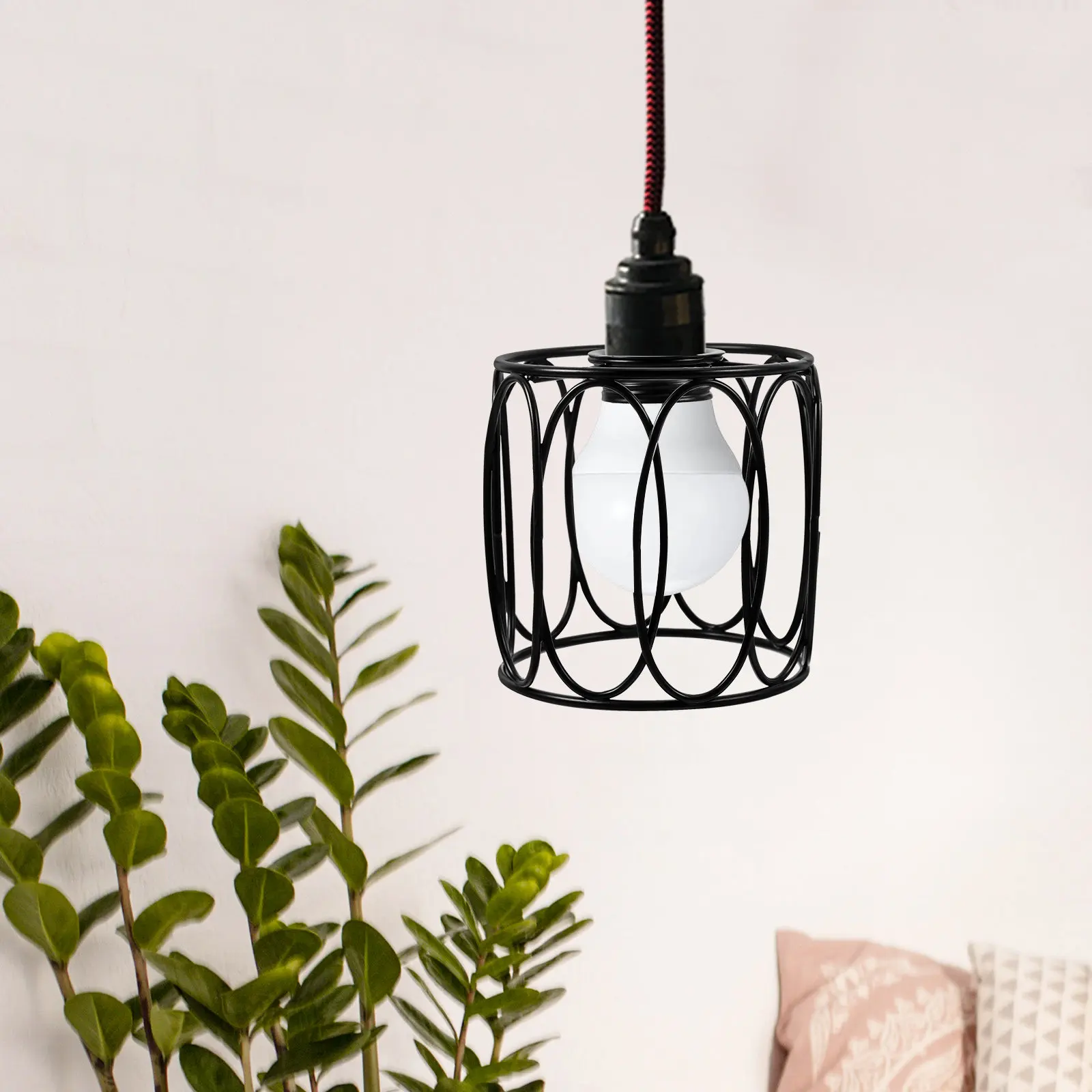 

Металлический абажур для подвесного светильника, маленький, ажурный, в деревенском стиле, для создания теплой романтической атмосферы, для гостиниц, баров, ресторанов, дома, отелей