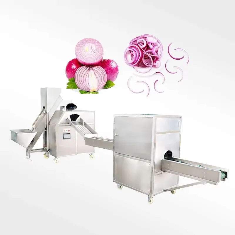 Efficient Slicer Fruit Potato Onion Cutter Vegetable Cutter Onion Slicer Machine