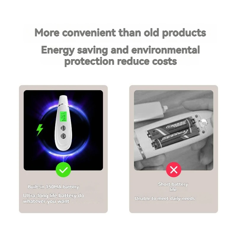 محلل بشرة الوجه المحمول يقيس رطوبة الوجه/الجسم ومحتوى الزيت محلل الزهم كشف دقيق مع ذكي #6