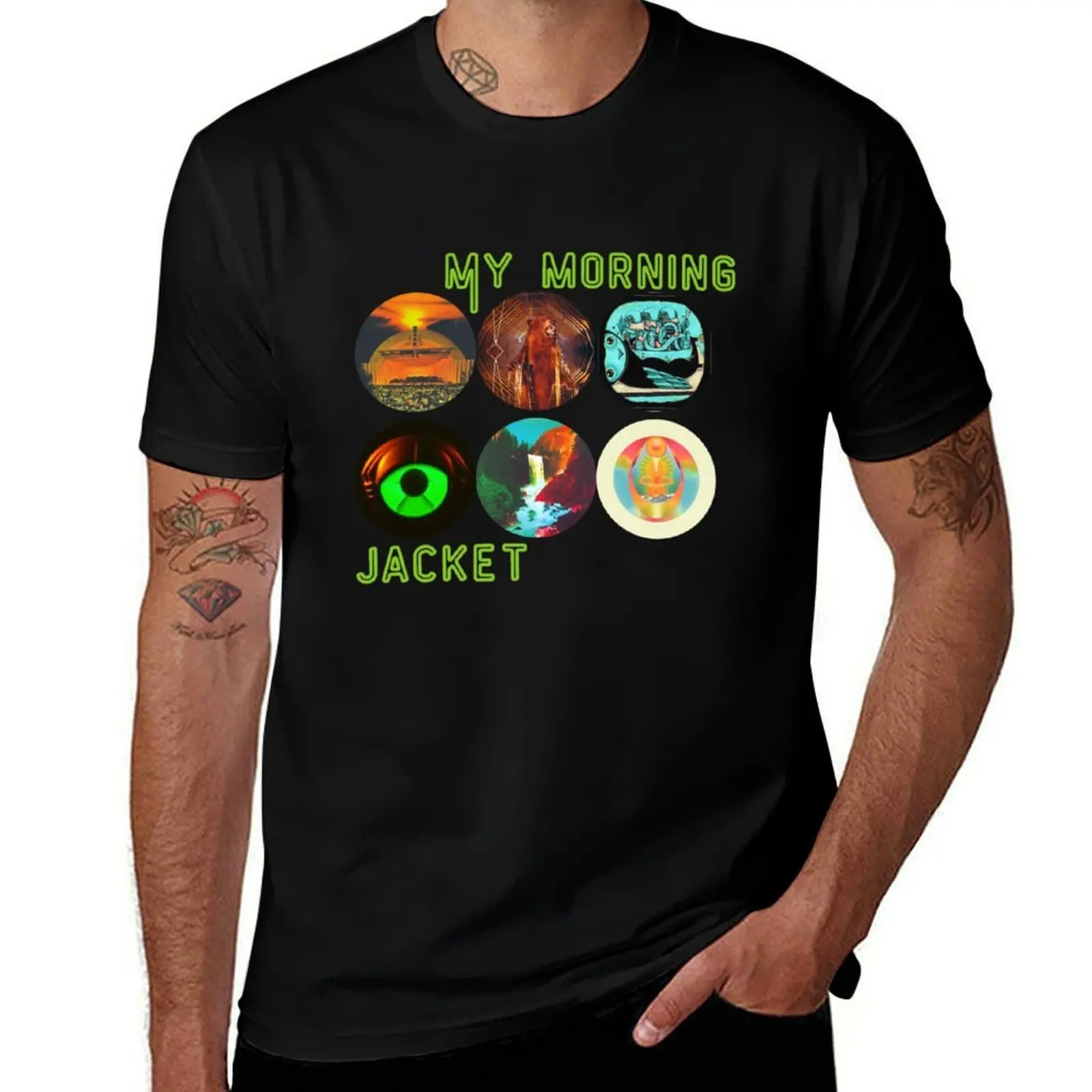 

my morning jacket t shirt my morning jacket album covers sticker T-Shirt man tshirt T-Shirt