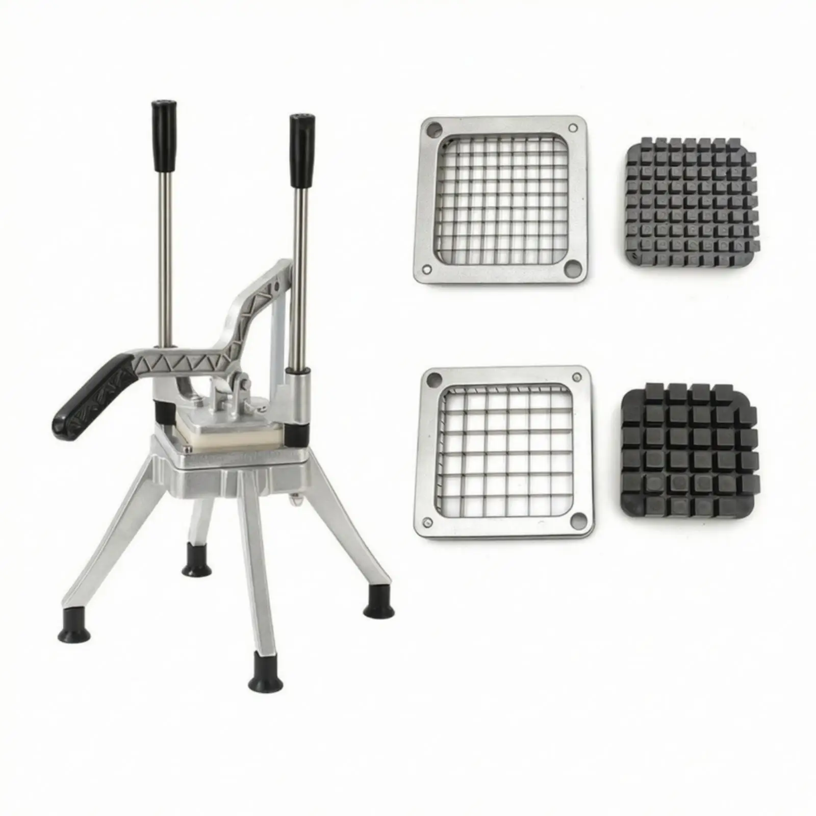 Vegetable Cutter Manual Potato Dicer with Upright Lever Design for Easy Cucumber Slicing Kitchen Accessory