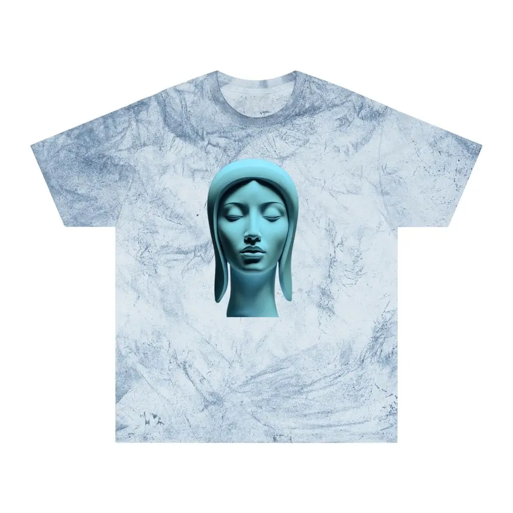 Unisex Color Blast T-Shirt Art sculpture woman original design tee abstract arts