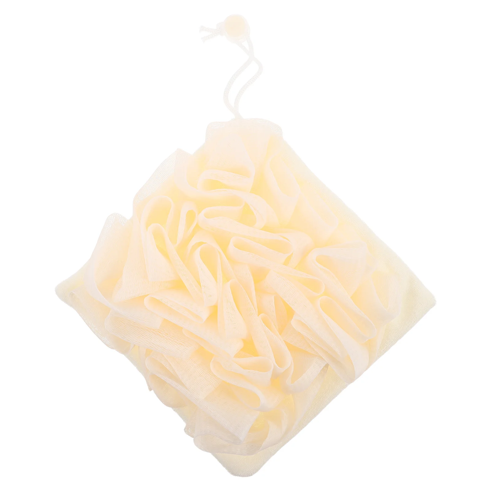 

Dual-Sided Bath Scrubber 2-in-1 Exfoliating Body Sponge with Built-in Soap Holder Portable Shower Scrub Towel for Adults