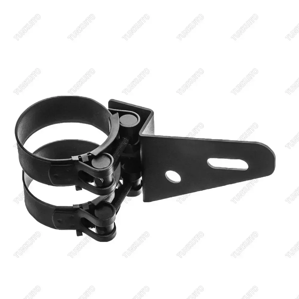 Image 5: Support de phare de moto, 2 pièces/ensemble 48-55mm, fourche, clignotant, pince, coque de phare, accessoires de phare