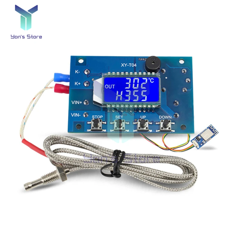 T04 T04-W WIFI remote high temperature digital thermostat K-type thermocouple high temperature controller-99℃-999℃ DIY Kit