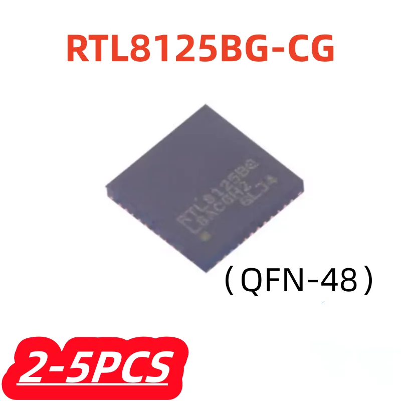 2-5Pcs/lot 100% New RTL8125BG-CG RTL8125BG QFN48 2.5G Gigabit Ethernet chip Original