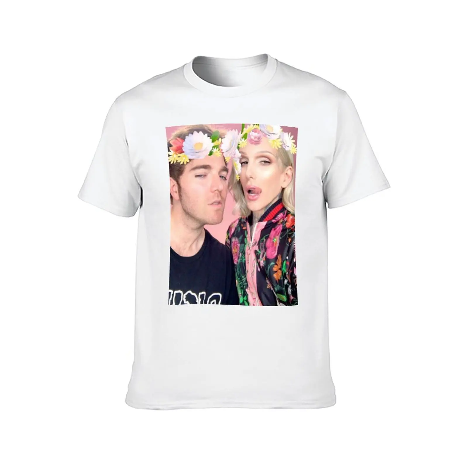 Shane and Jeffree snapchat T-Shirt cotton t shirts man 100% man t shirts for men casual T-Shirt