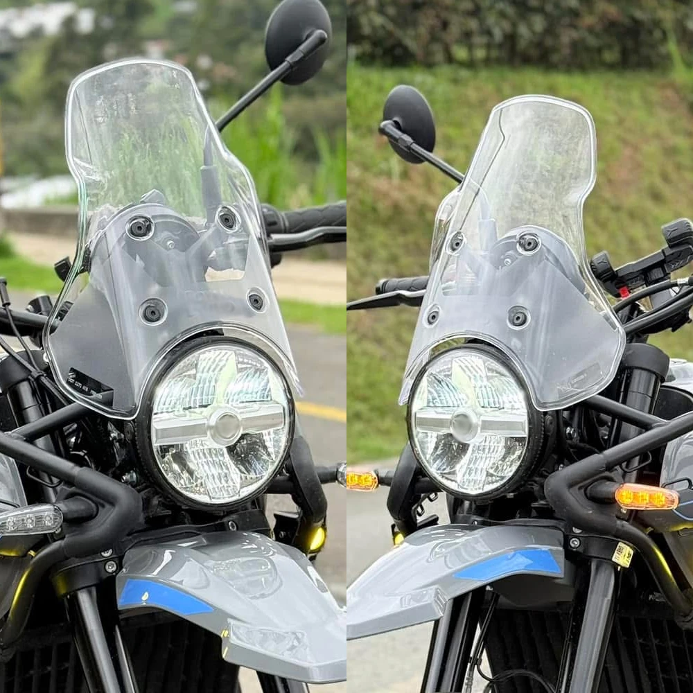 Himalayan450 Motorcycle Raised Windshield for Himalayan 450 Himalayan452 Himalayan450 2024 2025 Windshield