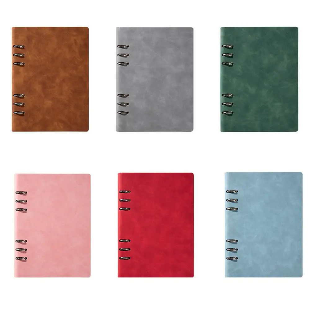 Diary Agenda Momo Pad Time Organizer 6 Holes Loose leaf Notebook Daily Weekly Planner Binder Spiral Notebook Journal Notebook