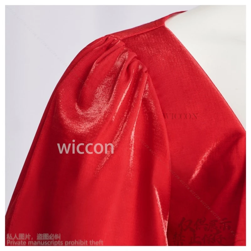 Kostium Frieren Anime Frieren: Beyond Journey's End Cosplay czerwona sukienka wieczorowa Lolita peruki księżniczki na boże narodzenie Cos dostosowane