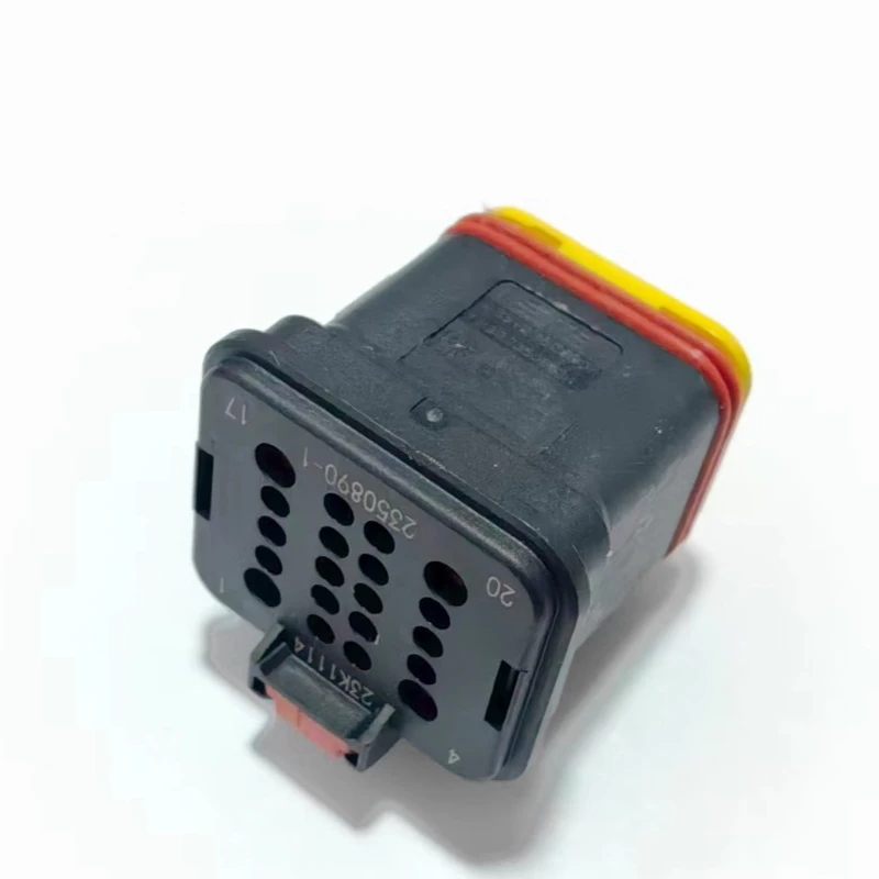 2350890-1 DEUTSCH 20P Женский корпус — оригинальный автомобильный электрический разъем, водонепроницаемый автомобильный клеммный корпус, вставной провод