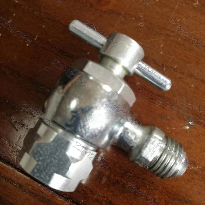 RX-1/8NPT RX-7/16-20UNF strumento di ricarica dell'azoto idraulico accumulatore idraulico valvola di ricarica Kit di montaggio di misurazione 40mpa 15/20mm