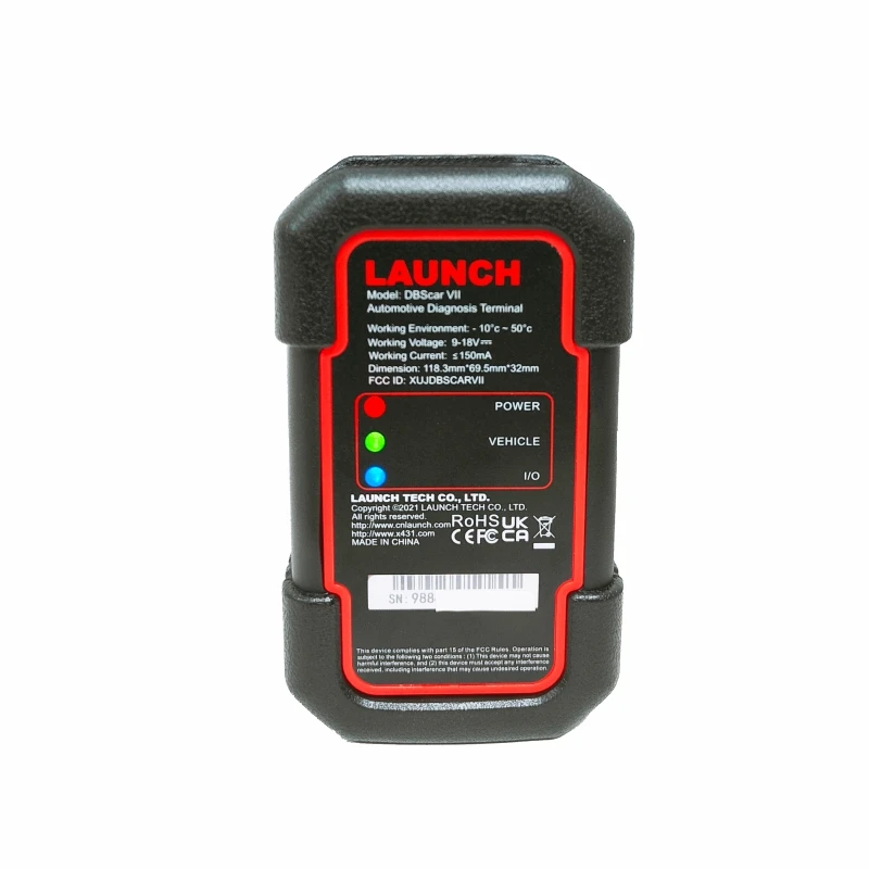 إطلاق برنامج DBScar VII - Diagzone/Xpro5/Xdiag/ADS Pro/Lunch V+/Prodiag لمدة عام واحد، يدعم وظيفة CAN FD
