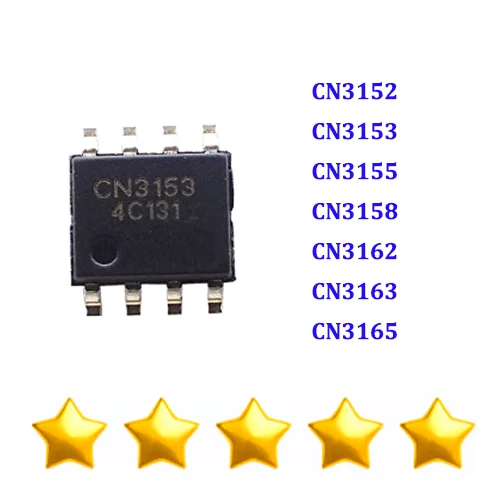 10PCS CN3152 CN3153 CN3155 CN3158 CN3162 CN3163 CN3165 battery management DFN-8