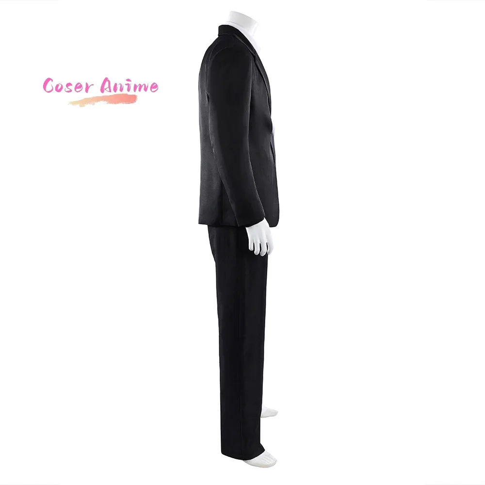 DC Two Face Harvey Dent Cosplay Costume Gothic Black and White Suit Stage Performance Costume Cosplay view 5