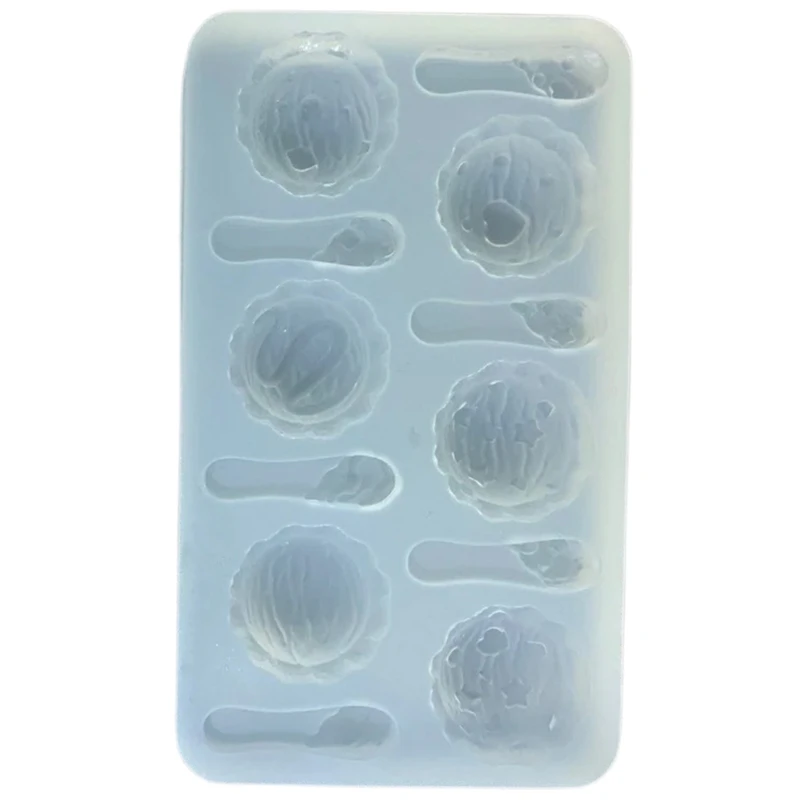 Epoxy Mold Ice Cream Ball Silicone Mould Epoxy Resin Mold for Handmade Projects Dropship