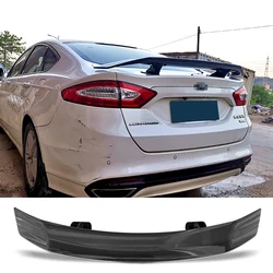 Universal Trunk Spoiler for Ford Mondeo Fusion Sedan Carbon Surface TC Style Rear Wing Tail Car Exterior Accessory